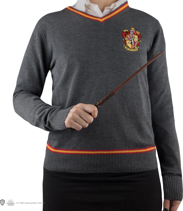 Image du produit Cinereplicas Harry Potter - Gryffondor - Pull gris tricoté - Large (L)