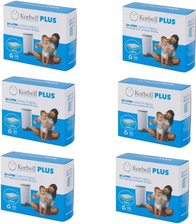 Korbell Nachfüllfolie Plus (6 x)