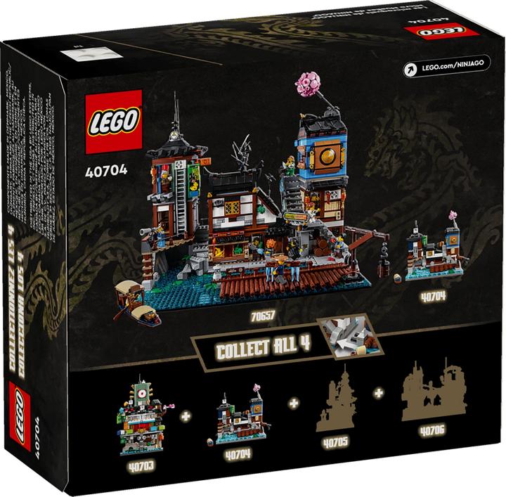 Immagine prodotto LEGO Micro modello Ninjago del porto di NINJAGO (40704, LEGO Ninjago)