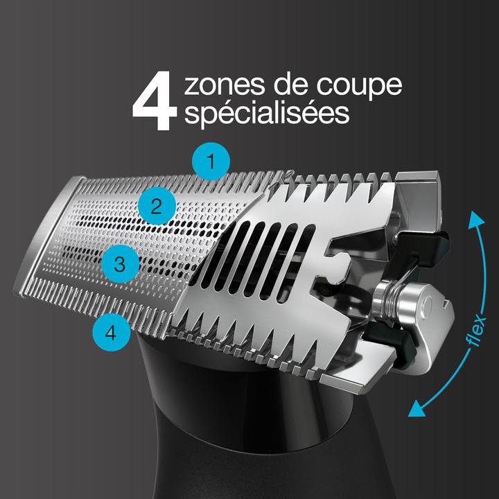 Image du produit Braun Rasoir-Tondeuse Hybride Series XT5, Rasoir VIsage, Tondeuse Corps, Lame Durable, XT5100
