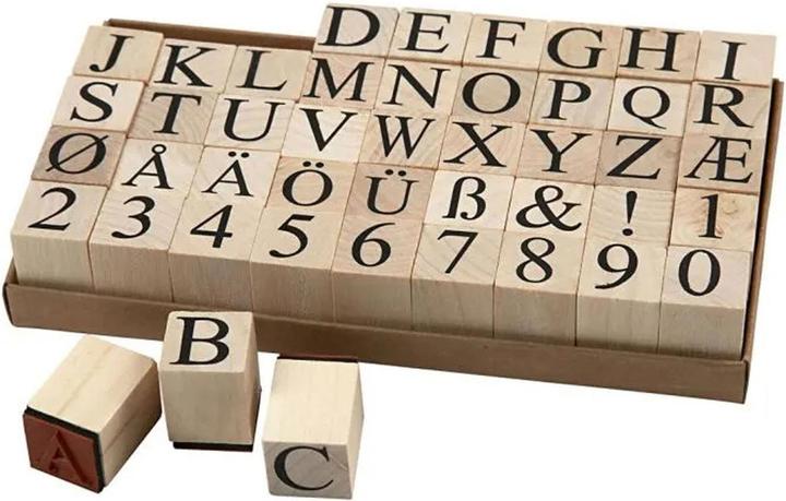 Produktbild Creativ Company Set Buchstaben/Zahlen 45-teilig