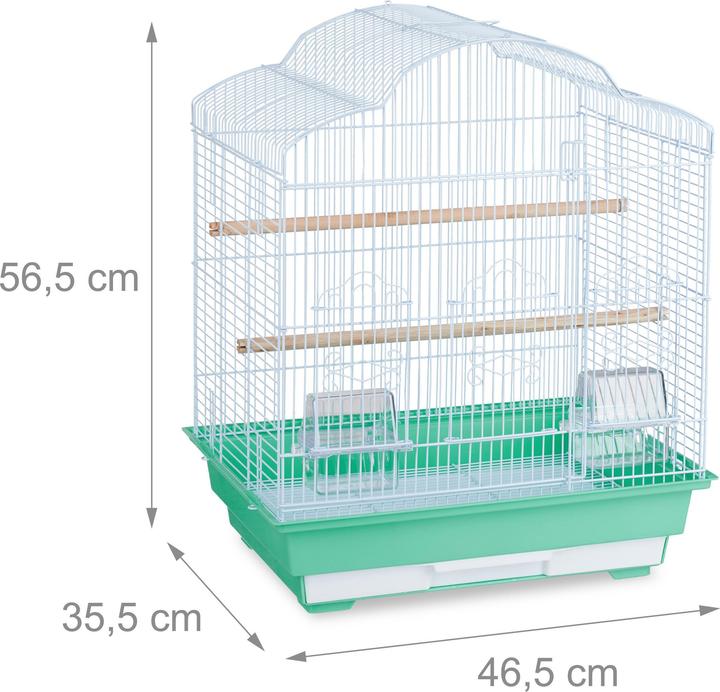 Actual product image Relaxdays Bird Cage
