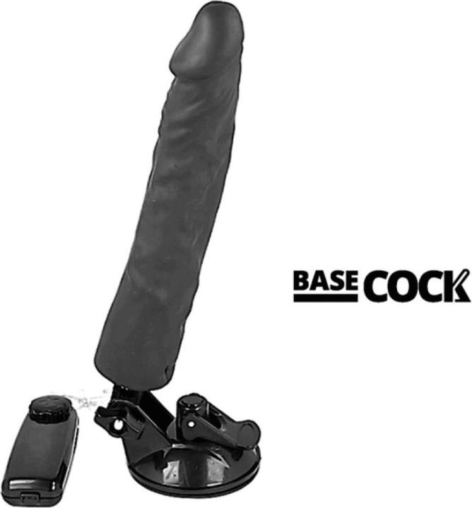 Image du produit Basecock Vibromasseur Réaliste Télécommande Noir 21cm