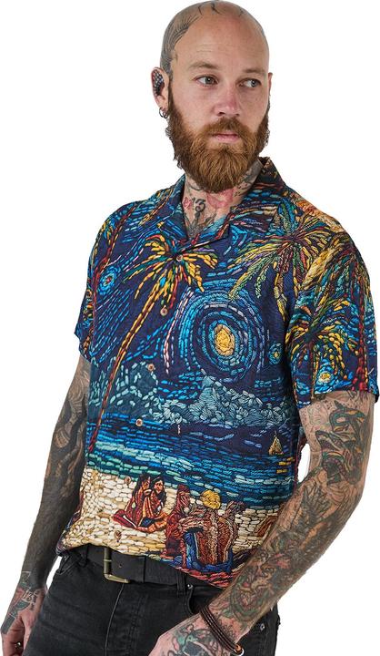 Produktbild Joe Browns Beach Mosaic Print Revere Collar Shirt (S)