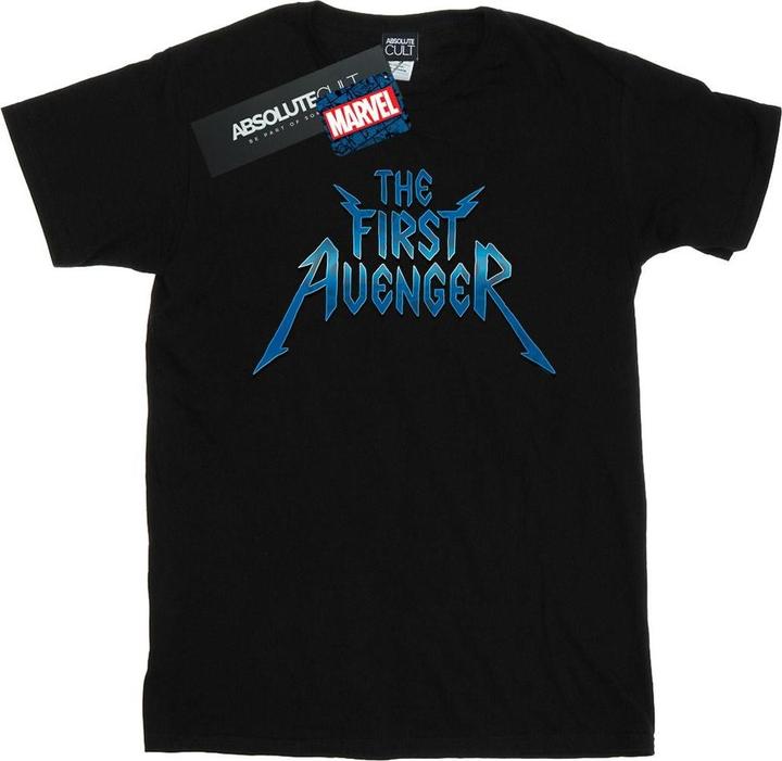 Produktbild The First Avenger Metal Logo TShirt (XL)
