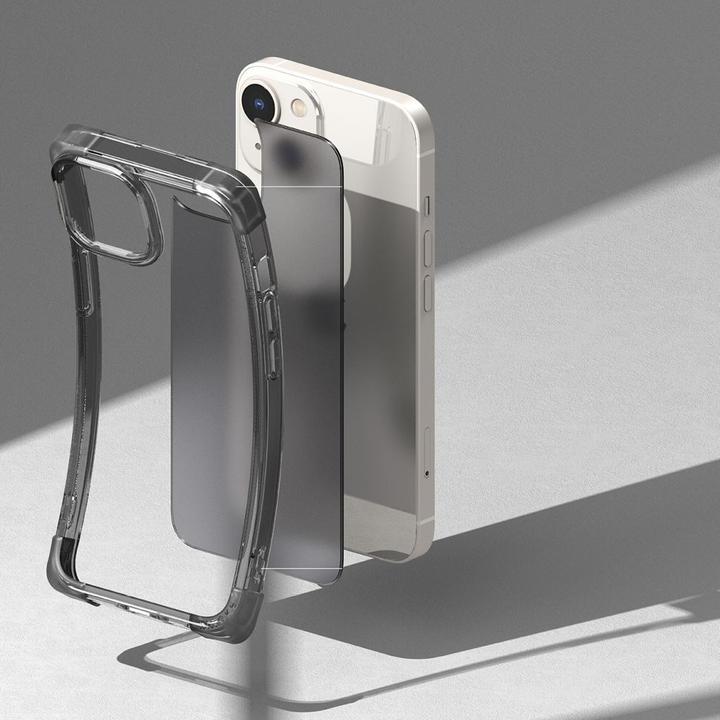 Productafbeelding Ringke Fusion Bumper case voor iPhone 14 Plus grijs (Apple iPhone 14 Plus)
