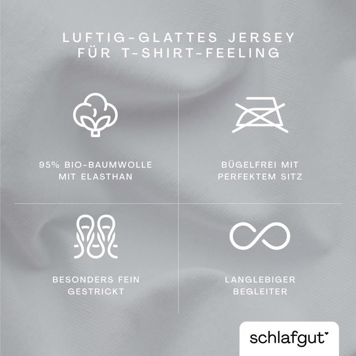 Actual product image schlafgut Knitted Jersey (Duvet cover, 155 x 220 cm)