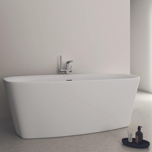 Immagine prodotto Ideal Standard Vasca da bagno ovale Dea 75 x 170 cm bianco alpino liscio E306601 (185 l, 170 cm, 75 cm)