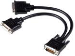 Image du produit Matrox LFH60 vers Dual DVI Kabel (0.30 m, DVI)