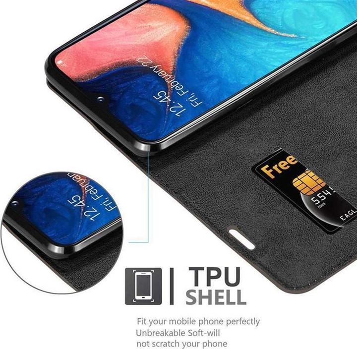 Produktbild Cadorabo Book Invisible Magnet Cover (Samsung Galaxy A10e)