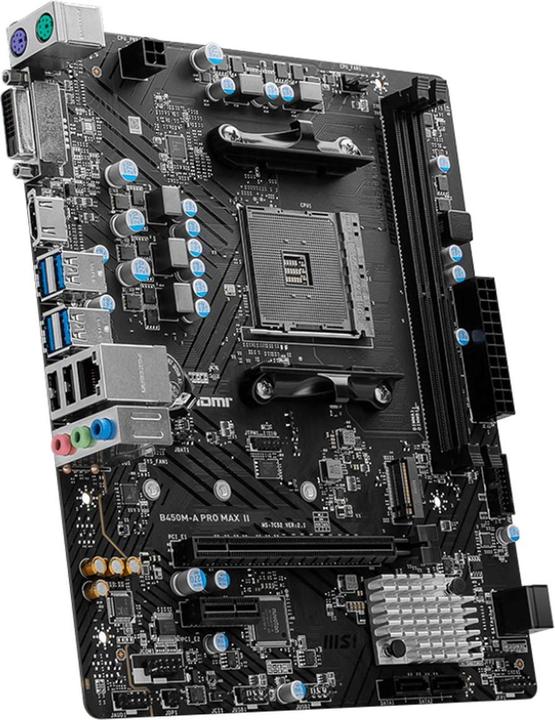 Image du produit MSI B450M-A PRO MAX II moederbord (AM4, AMD B450, mATX)
