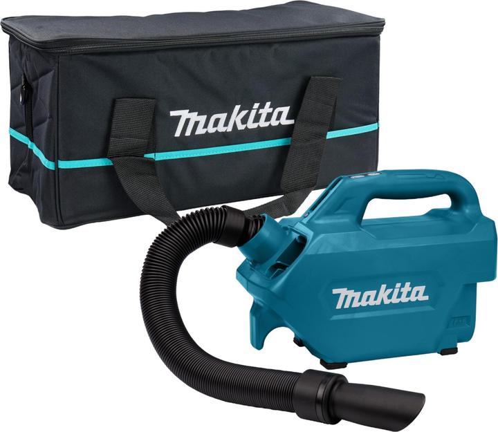 Immagine prodotto Makita DCL 184 Z Akku Staubsauger 18 V 54 mbar 0,5 l + Transporttasche - ohne Akku, ohne Ladegerät