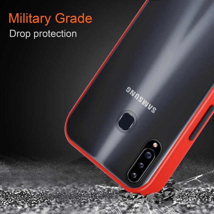 Productafbeelding Cadorabo Hybride matte hoes (Samsung Galaxy A20)