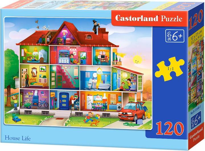 Produktbild Castorland House Life Puzzle 120 Teile (120 Teile)