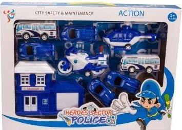 No Name Set Giocattolo Polizia Jkl-02a