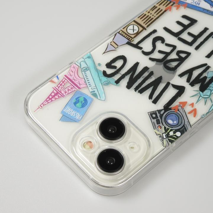 Image du produit PhoneLook Coque Gel silicone transparent Living my best Life (Apple iPhone 14)