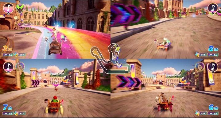 Produktbild GameMill Entertainment Dreamworks All-Star Kart Racing (Switch, Switch Lite, Switch OLED, DE)