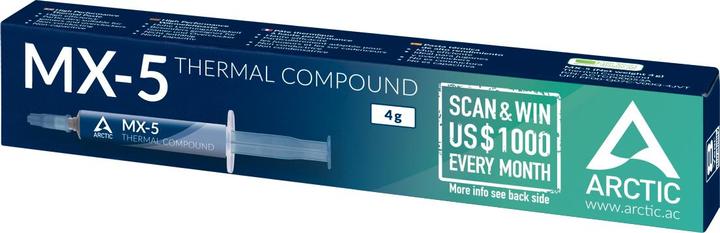 Actual product image Arctic Thermal compound MX-5 CN (15.60 W/m K, 4 g)
