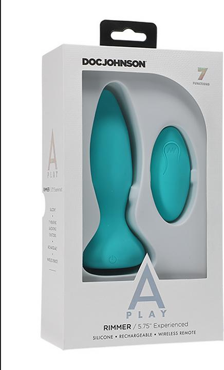 Immagine prodotto Doc Johnson Plug anale vibrante e rotante Rimmer Experienced Turquoise