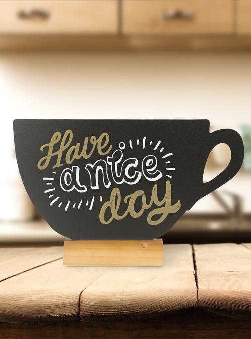 Actual product image Securit Tasse (Blackboard, 22 x 33 cm)