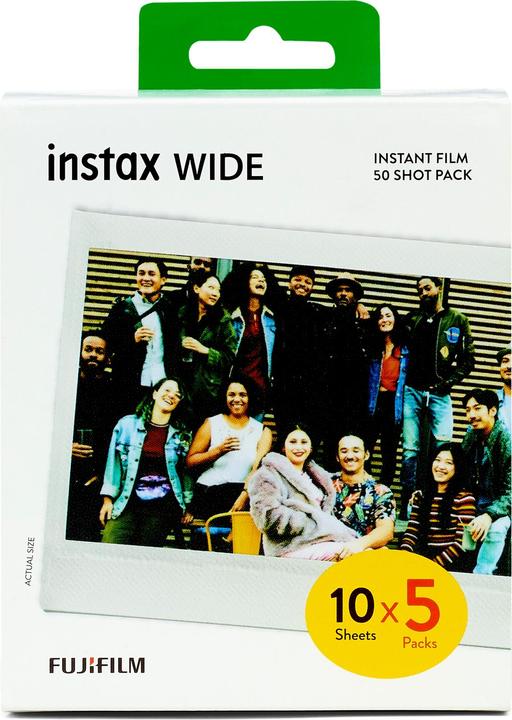 Actual product image Fujifilm Instax wide film - Instant photo paper - 5x10 stuks (Instax Wide 300)