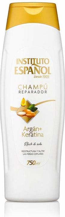 Produktbild Instituto Español CHAMPÚ REPARADOR argán + keratina 750 ml (750 ml, Flüssiges Shampoo)