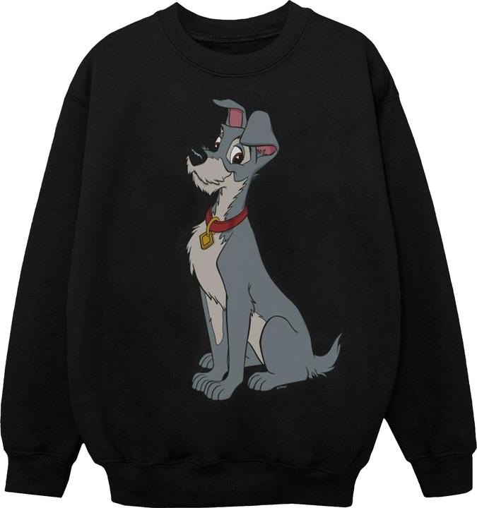 Produktbild Disney Lady And The Tramp Spaghetti Heart Sweatshirt Mädchen (152, 158)