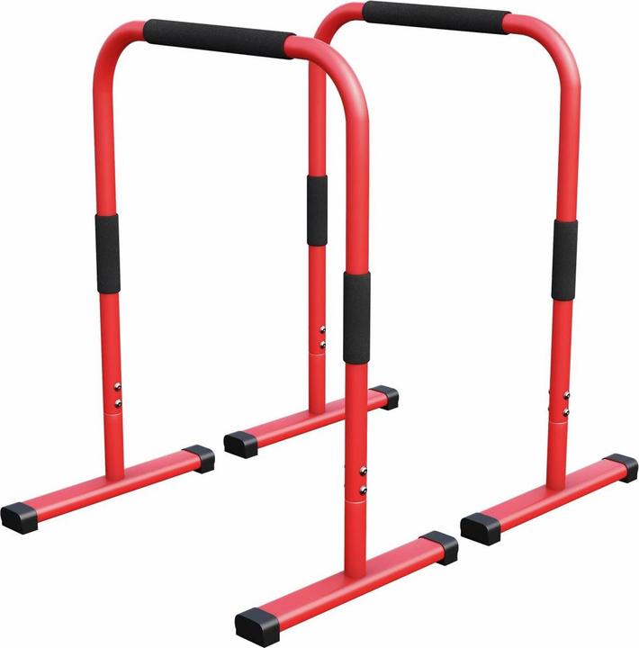 Gorilla Sports Push Up Stand Dip