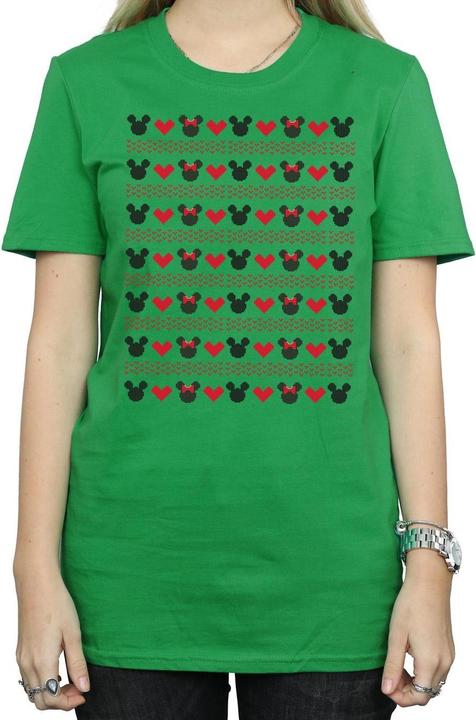 Produktbild Disney Mickey And Minnie Christmas Hearts TShirt (L)