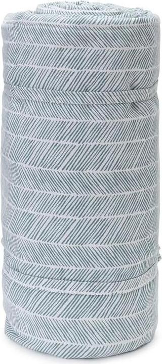Actual product image Picknickdecke Mallur 130 x 190 cm - Grüngrau / Weiss