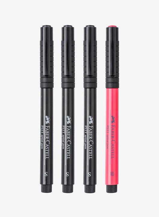 Produktbild Faber-Castell Pitt Artist Pen Handlettering (Mehrfarbig, 4 x)