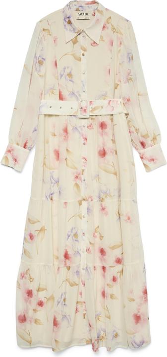 Actual product image Vero Moda AWIRIS Langes Kleid Hemdblusenkleid (XL)