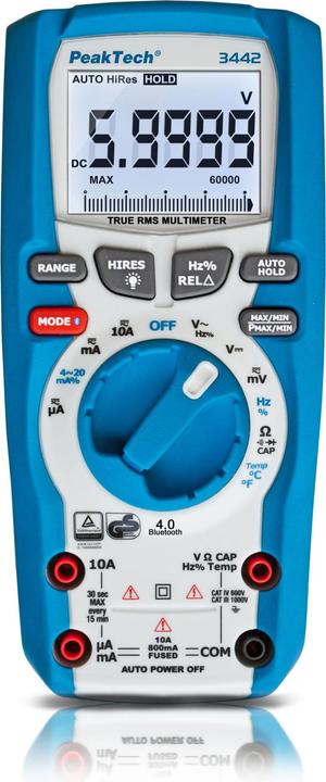 Productafbeelding Peaktech P 3442 True RMS digitale multimeter (CAT IV 600V, CAT III 1000V)