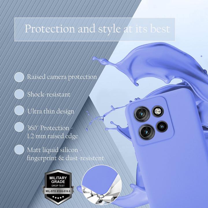 Produktbild Cadorabo Hülle für Motorola Moto Edge 50 Neo im Liquid Case Design (Motorola Edge 50 Neo)