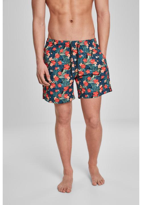 Produktbild Urban Classics Pattern Swim Shorts (XS)