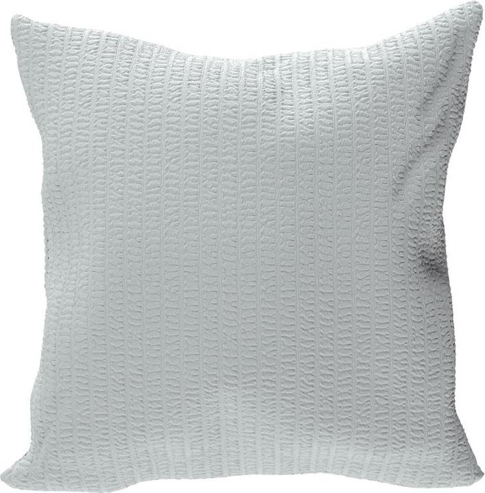 Immagine prodotto Lotus Bettwaren Biancheria da letto in raso Seersucker uni (Copricuscino, 65 x 65 cm)