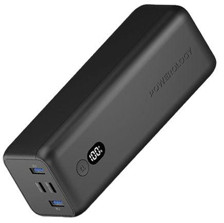Powerology Dual USB-C Powerbank 30000 mAh PD 100W (30000 mAh, 100 W, 111 Wh)