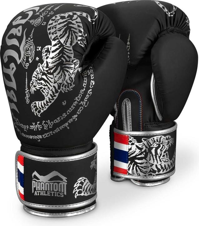Produktbild Phantom Athletics Boxhandschuhe Muay Thai - Limited Silver Edition (14 OZ, One Size)