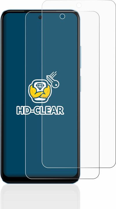 Actual product image BROTECT Screen Protector Clear (2 Piece, Xiaomi Redmi Note 12S)