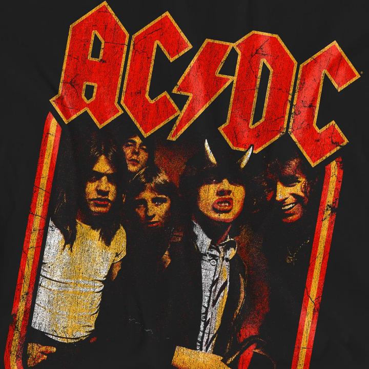 Immagine prodotto AC/DC Maglietta Group Distressed Adulto Unisex (L)