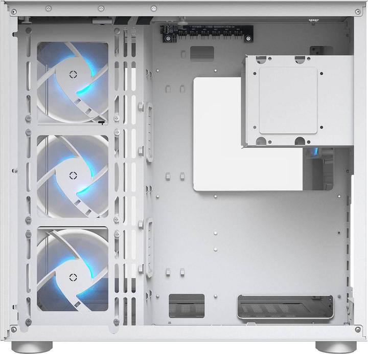 Actual product image Cougar Boitier Moyen Tour ATX FV150 RGB avec panneaux vitrés (Blanc) (ATX, mATX, Mini-ITX)