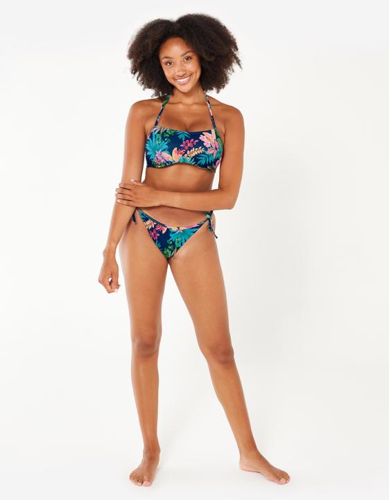 Image du produit Olaian Haut de maillot de bain bandeau surf Femme - Laura borabora bleu (80 D)