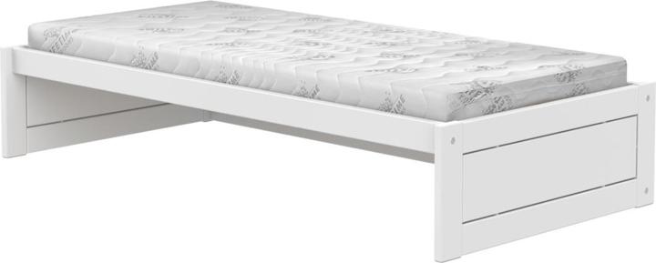 Image du produit Lifetime Kidsrooms Lit Montessori 90 avec sommier à lattes de luxe, toit en tissu et dosseret Panda
