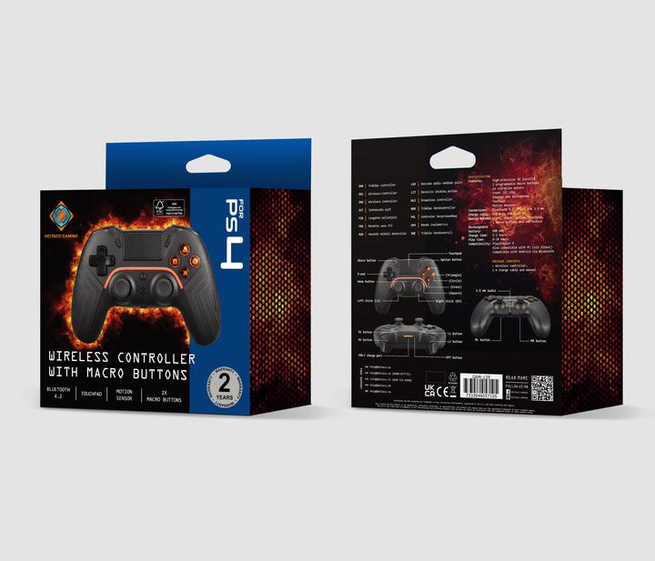 Produktbild Deltaco Gaming Wireless PS4 & PC Controller (PS4, Android, PC)