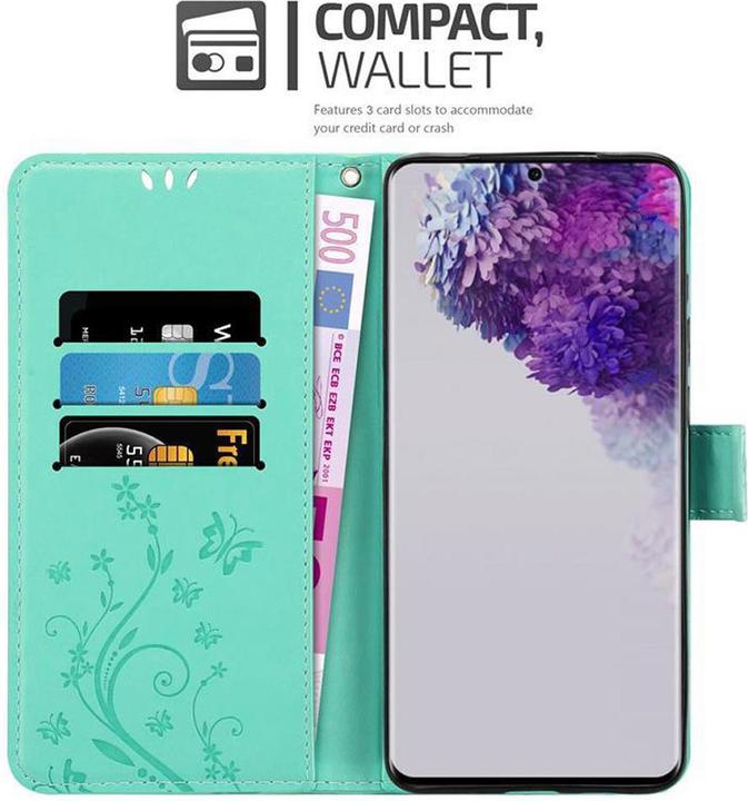 Actual product image Cadorabo Flower Book Cover (Samsung Galaxy S20 Ultra)