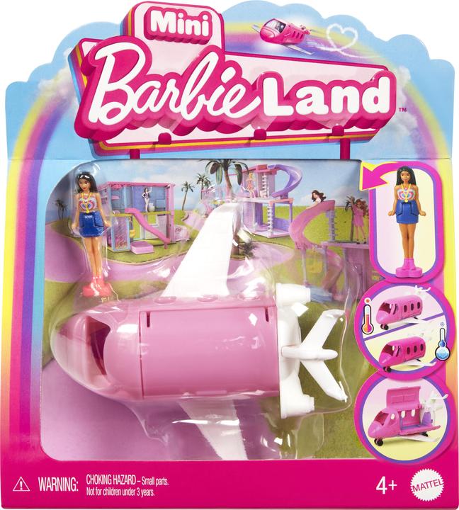 Actual product image Barbie Mini BarbieLand dream aeroplane with doll