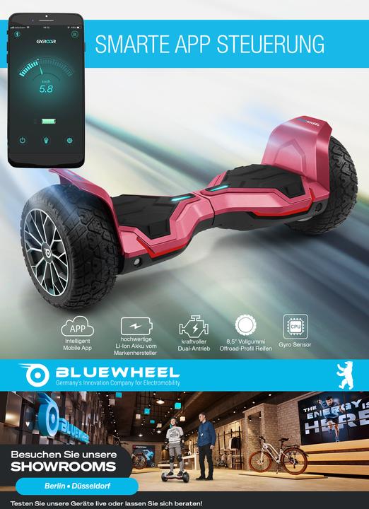 Produktbild Bluewheel HX510 (15 km/h, 700 W)