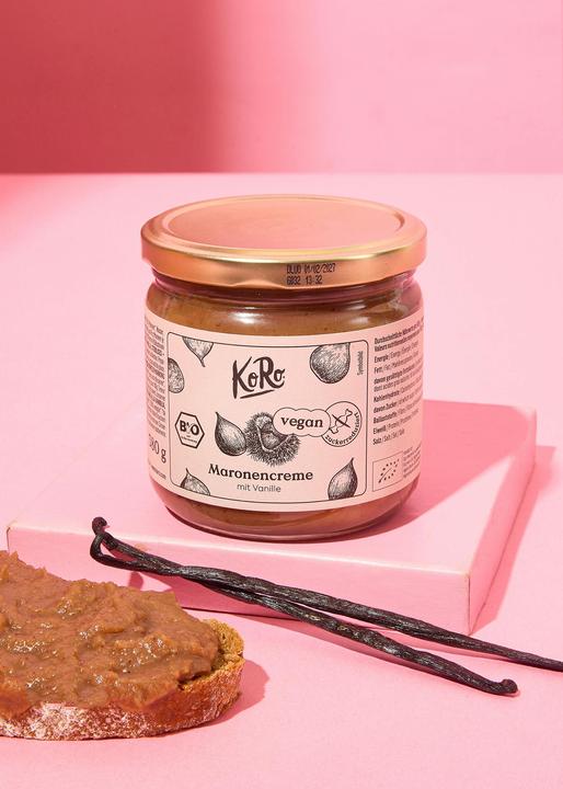 Produktbild KoRo Maronencreme mit Vanille, sterilisiert (380 g)