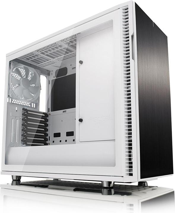 Produktbild Fractal Define R6 USB-C - White TG (ATX, mATX, Mini-ITX, E-ATX)