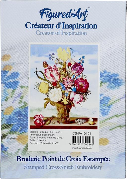 Immagine prodotto Figured'Art Ricamo a Punto Croce - Farfalla E Colori